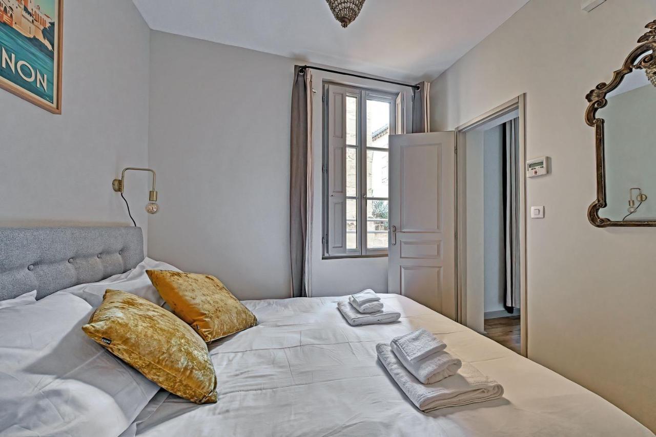 Au Coeur Des Papes, Dans Batisse De Charme Studios & Appartements En Coeur De Ville Avignon Exteriér fotografie