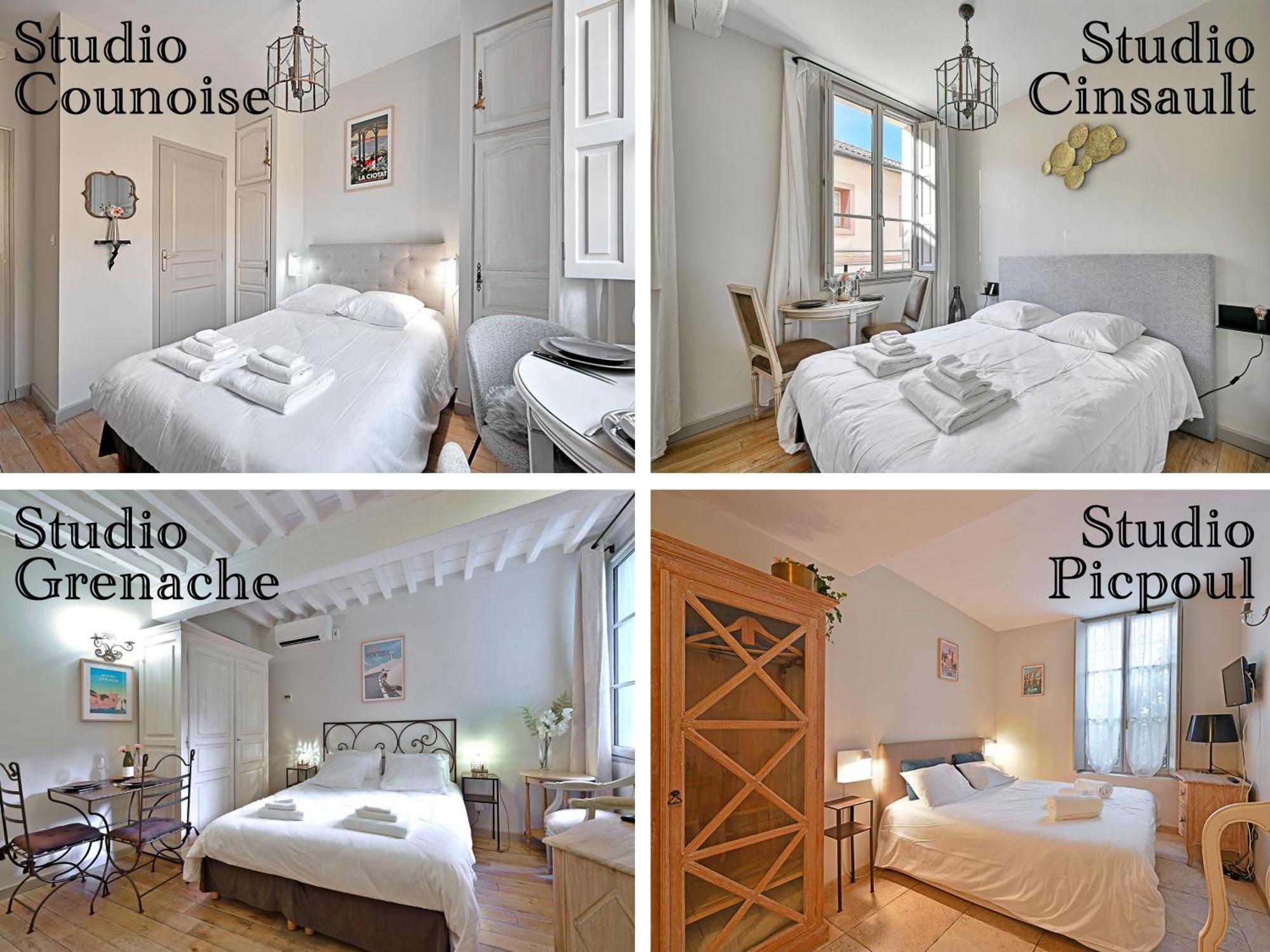 Au Coeur Des Papes, Dans Batisse De Charme Studios & Appartements En Coeur De Ville Avignon Exteriér fotografie