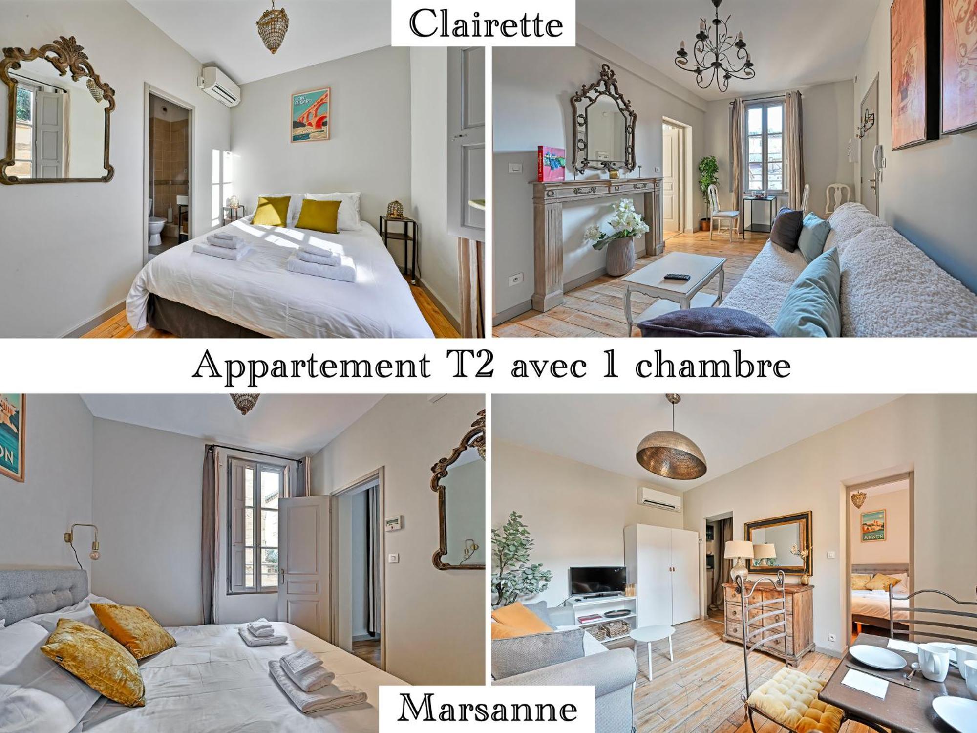 Au Coeur Des Papes, Dans Batisse De Charme Studios & Appartements En Coeur De Ville Avignon Exteriér fotografie